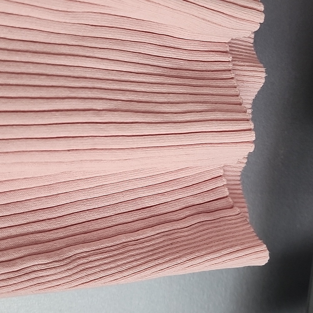 Pink Short Sleeve Turtleneck - Picture 4 of 7